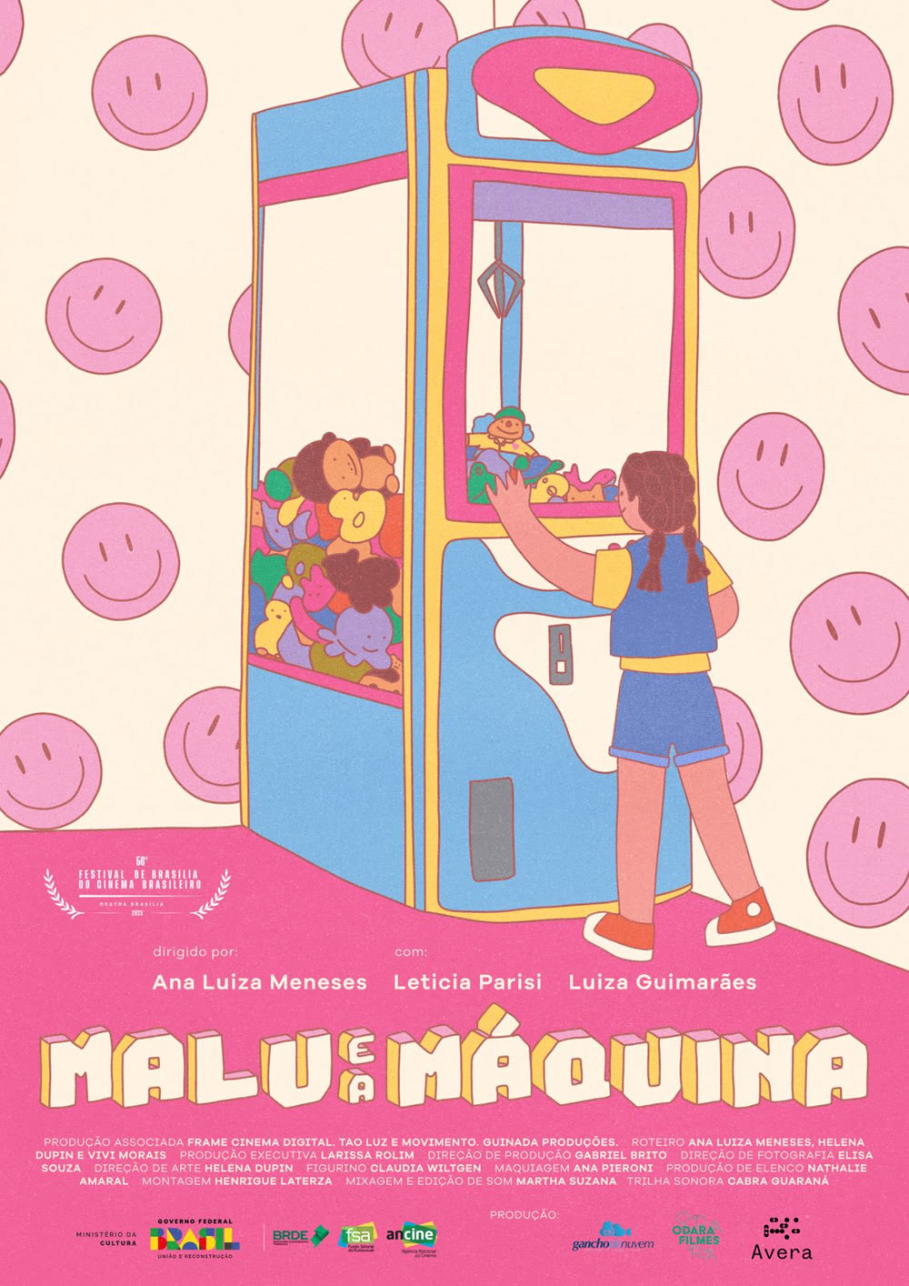 Cartaz — Malu e a Máquina