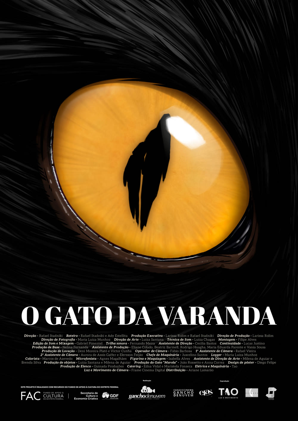 Cartaz — O Gato da Varanda
